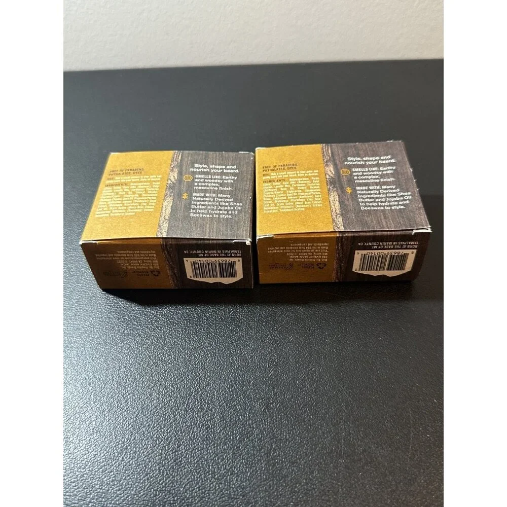 New Every‎ Man Jack Beard Balm Grooming Sandalwood Pack of 2